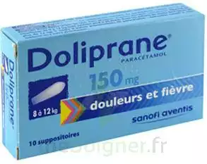 Doliprane 150 Mg Suppositoires 2plq/5 (10) à Saint-Mandrier-sur-Mer