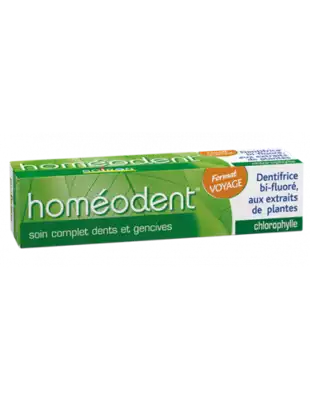 Boiron Homéodent Soin Complet Dents Et Gencives Pâte Dentifrice Chlorophylle Format Voyage T/25ml à Saint-Mandrier-sur-Mer