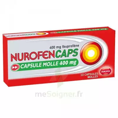 Nurofencaps 400 Mg Caps Molle Plq/10 à Saint-Mandrier-sur-Mer