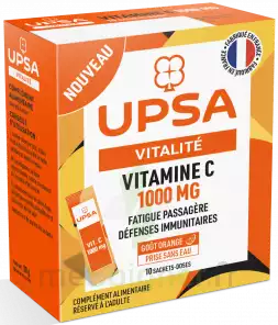 Upsa Vitamine C 1000 Poudre 10 Sachets à Saint-Mandrier-sur-Mer