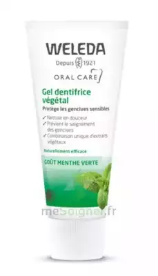 Weleda Soins Bucco-dentaires Gel Dentifrice Végétal 2t/75ml à Saint-Mandrier-sur-Mer